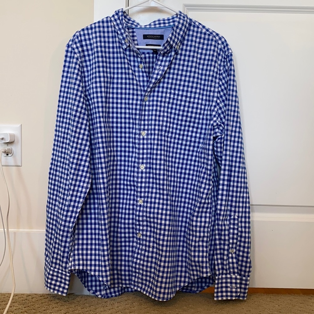 Banana republic men’s button down size L